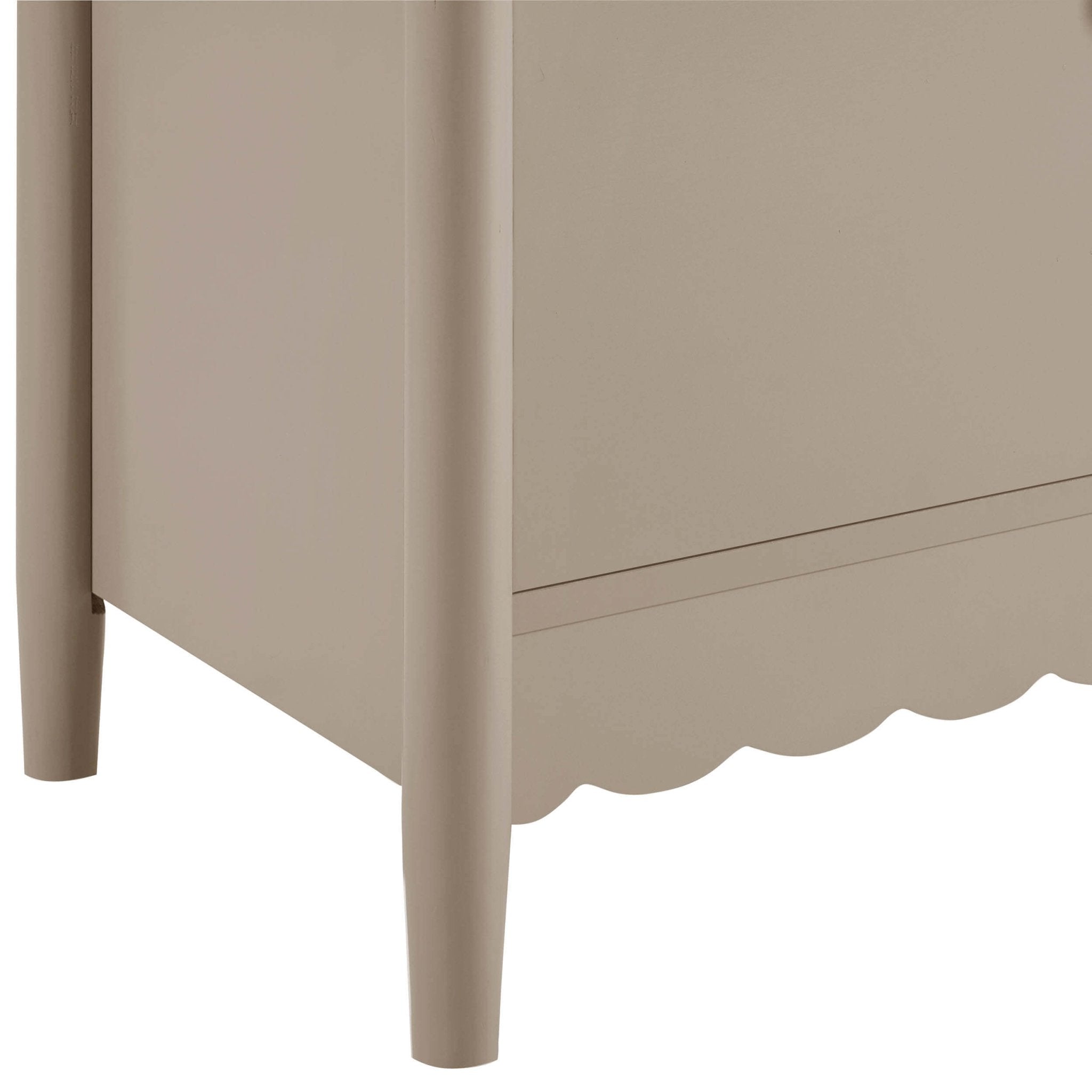 Betty 2 Door Sideboard with Drawers - Taupe - DUSK