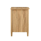 Betty 2 Drawer Bedside Table - Light Wood - DUSK