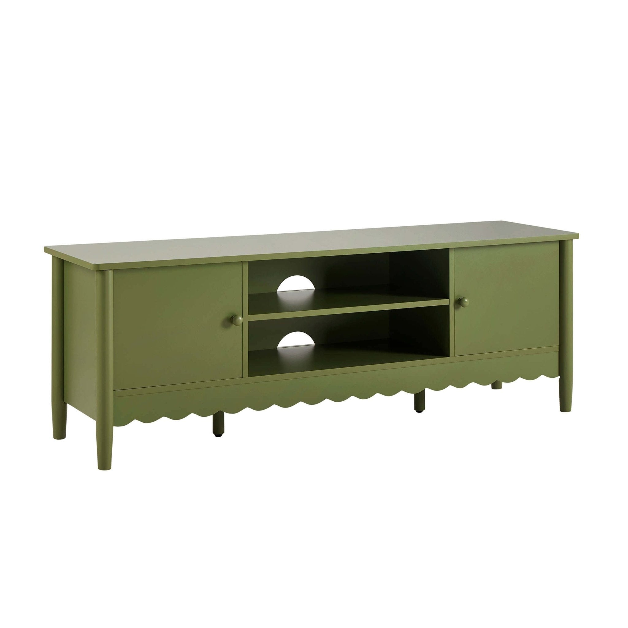 Betty Tv Unit for TVs up to 60" - Olive - DUSK