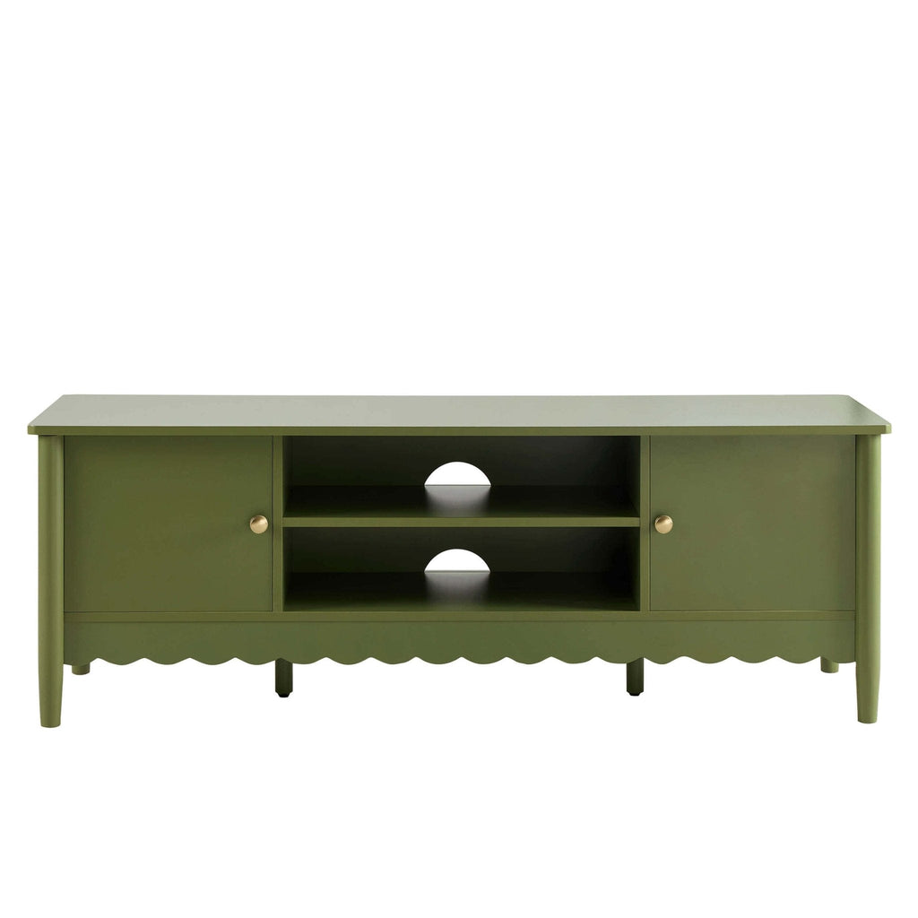 Betty Tv Unit for TVs up to 60" - Olive - DUSK