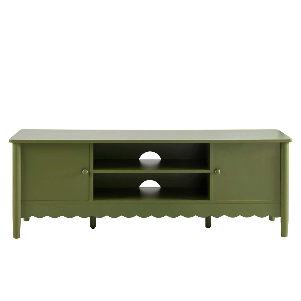Betty Tv Unit for TVs up to 60" - Olive - DUSK