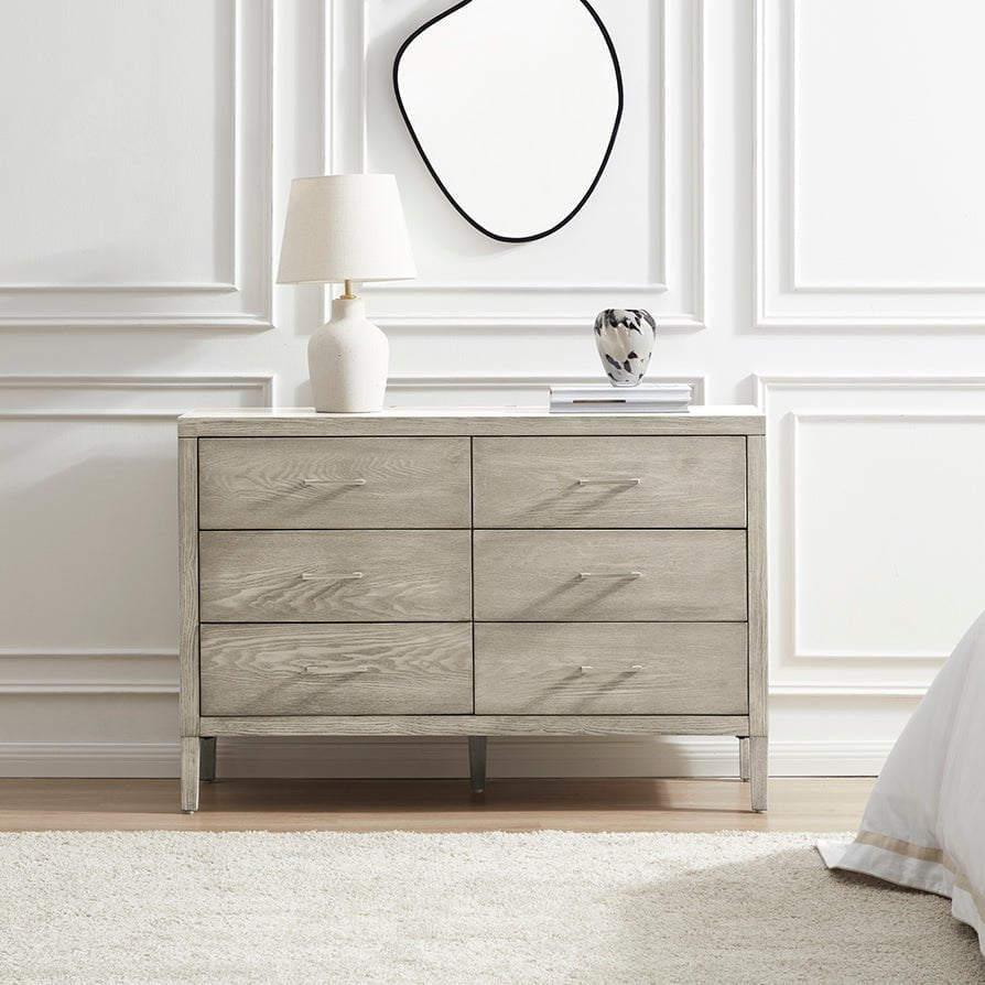 Blair 6 Drawer Chest - Ash - DUSK