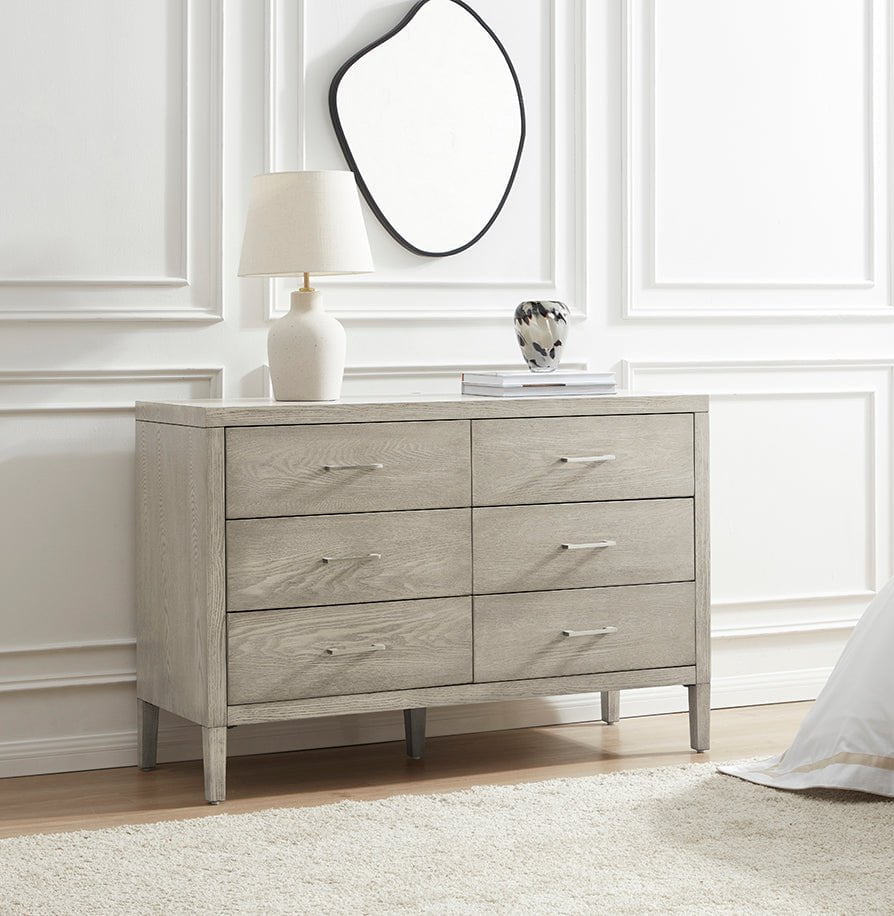 Blair 6 Drawer Chest - Ash - DUSK