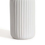 Blake Ribbed Glaze Tumbler - White - DUSK