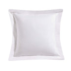 Bloomsbury 1000 Thread Count Pair of Oxford Square Pillowcases - White - DUSK