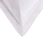 Bloomsbury 1000 Thread Count Pair of Oxford Square Pillowcases - White - DUSK