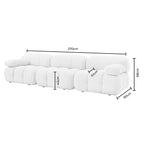 Bondi 3 Seater Sofa - Rich Green - DUSK