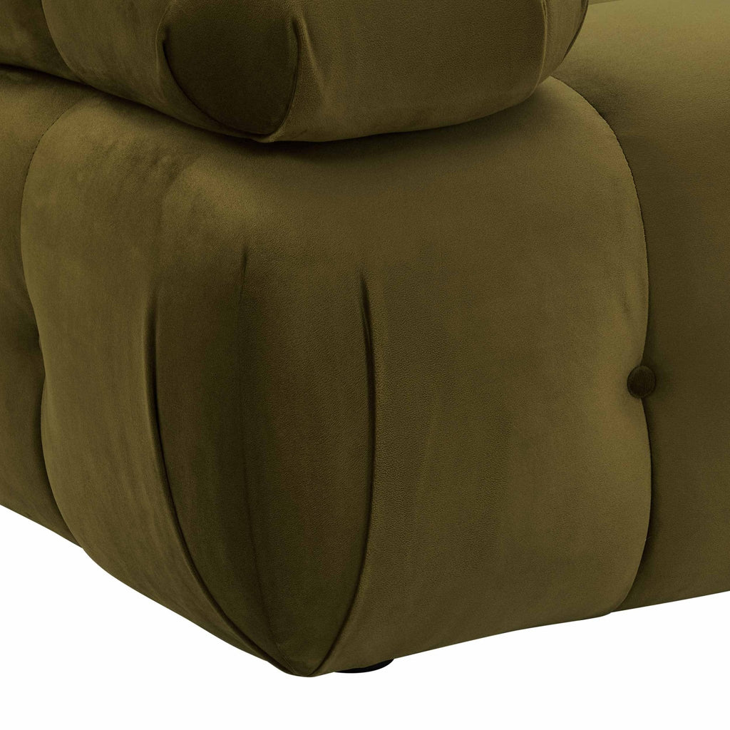 Bondi 3 Seater Sofa Rich Green - DUSK