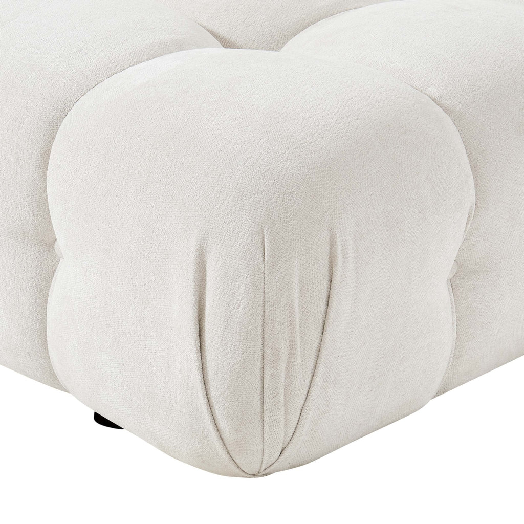 Bondi Pouffe - Ivory - DUSK