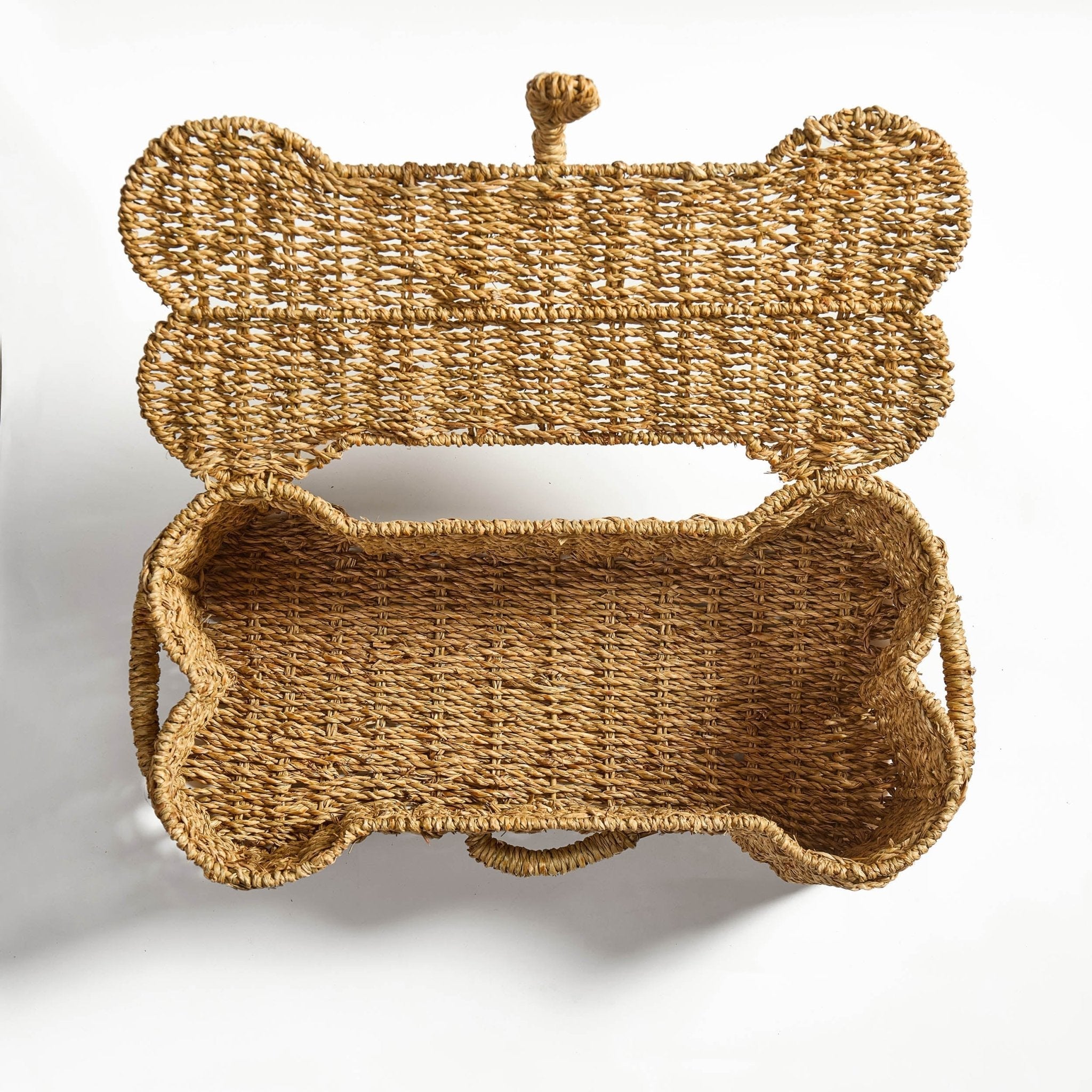 Bone Seagrass Storage Basket - Natural - DUSK
