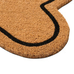 Bone Shaped Doormat - Natural - DUSK