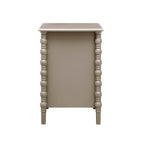 Bonnie 2 Drawer Bedside Table - Taupe - DUSK