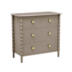 Bonnie 3 Drawer Chest - Taupe - DUSK