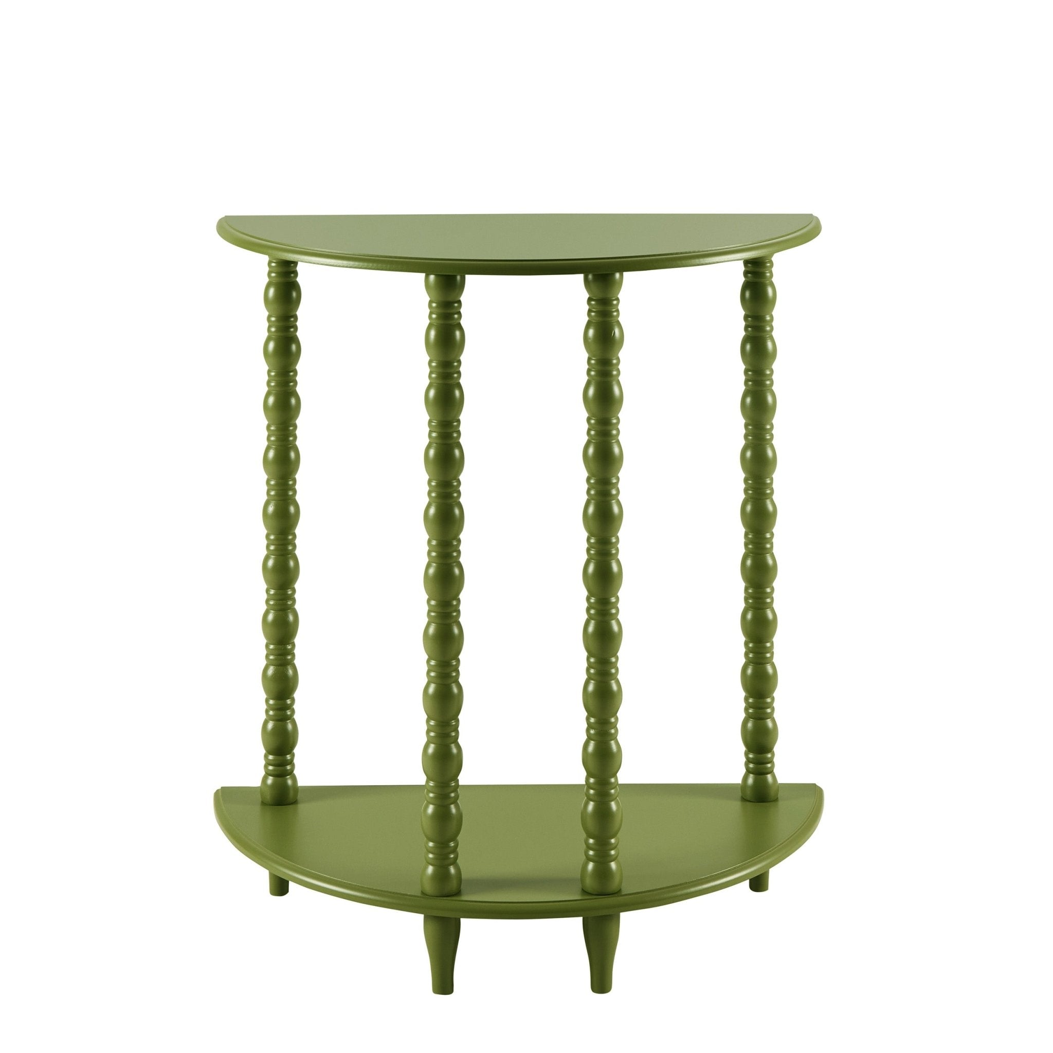 Bonnie Bobbin Console Table - Olive - DUSK