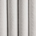 Boucle Black Out Curtains - White - DUSK