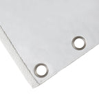Boucle Black Out Curtains - White - DUSK