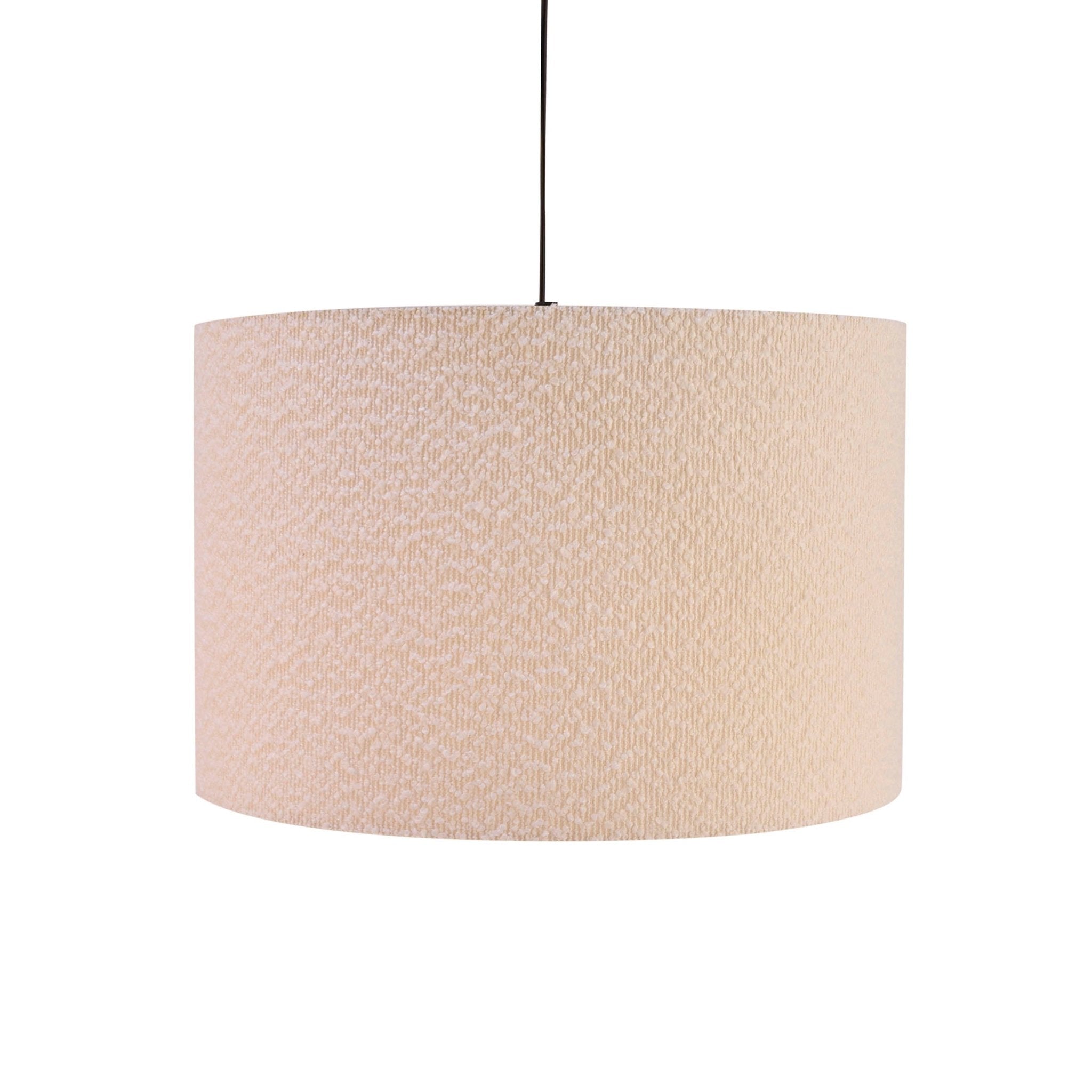 Boucle Ceiling Shade - Ecru - DUSK