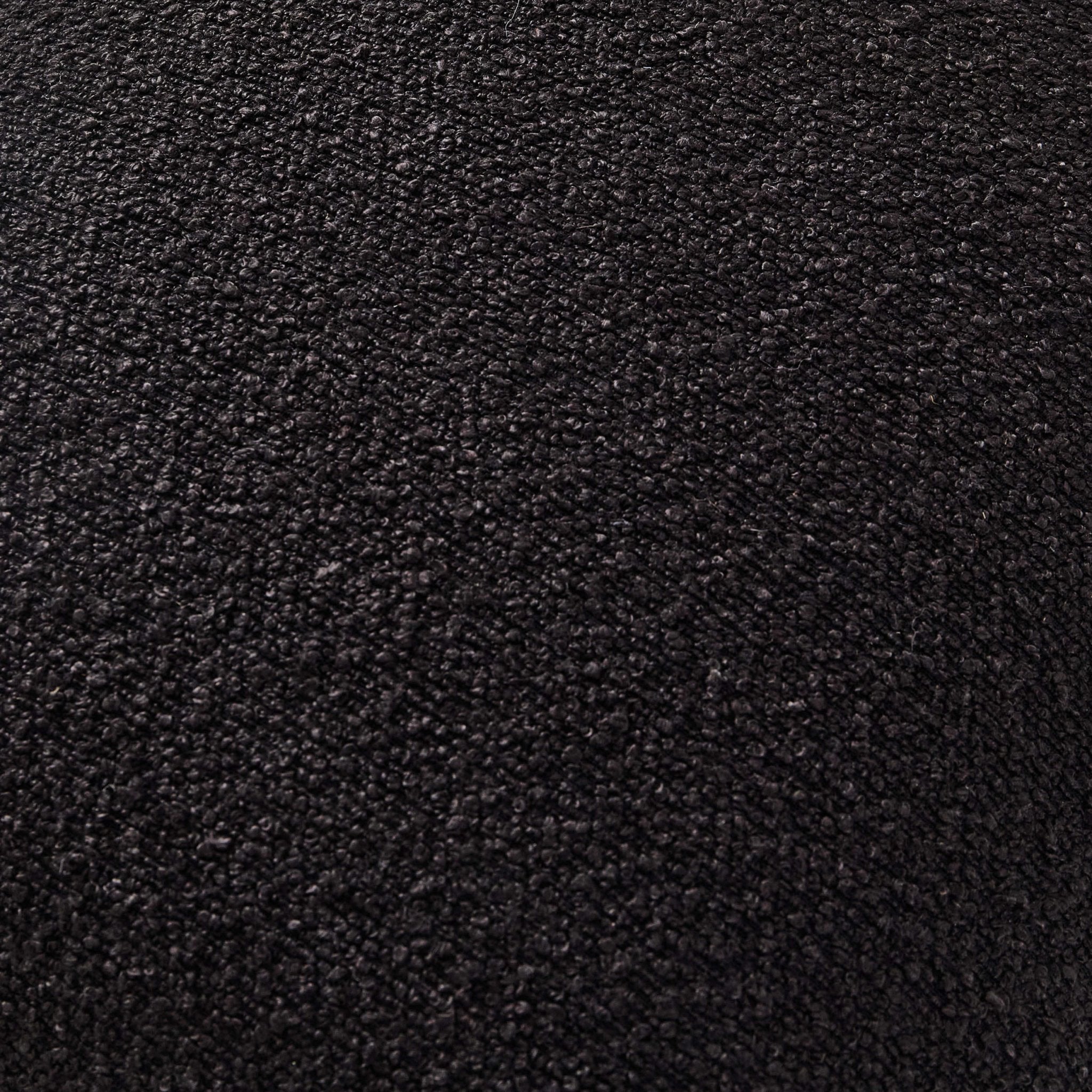 Boucle Cushion Cover - Black - DUSK