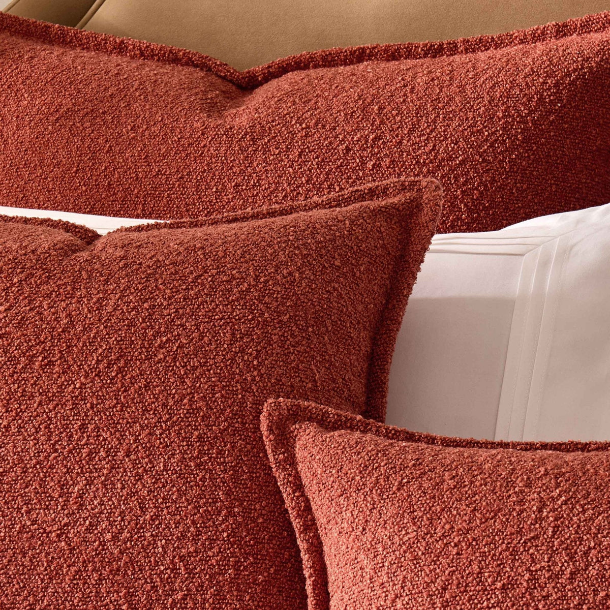 Boucle Cushion Cover - Rust - DUSK