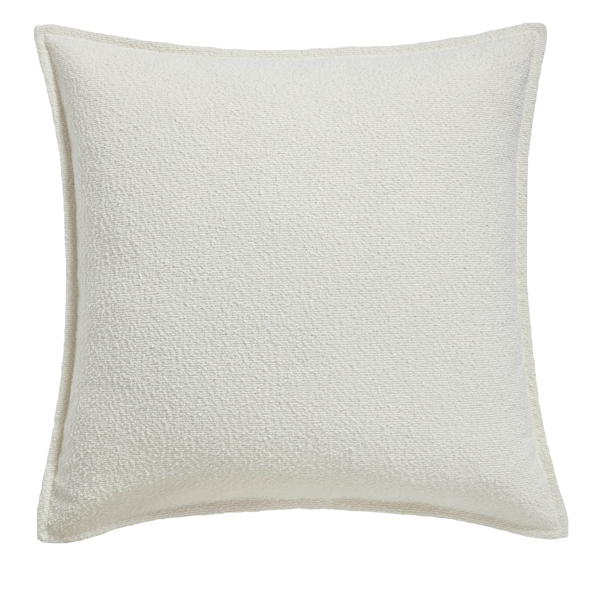 Boucle Cushion Cover - White - DUSK