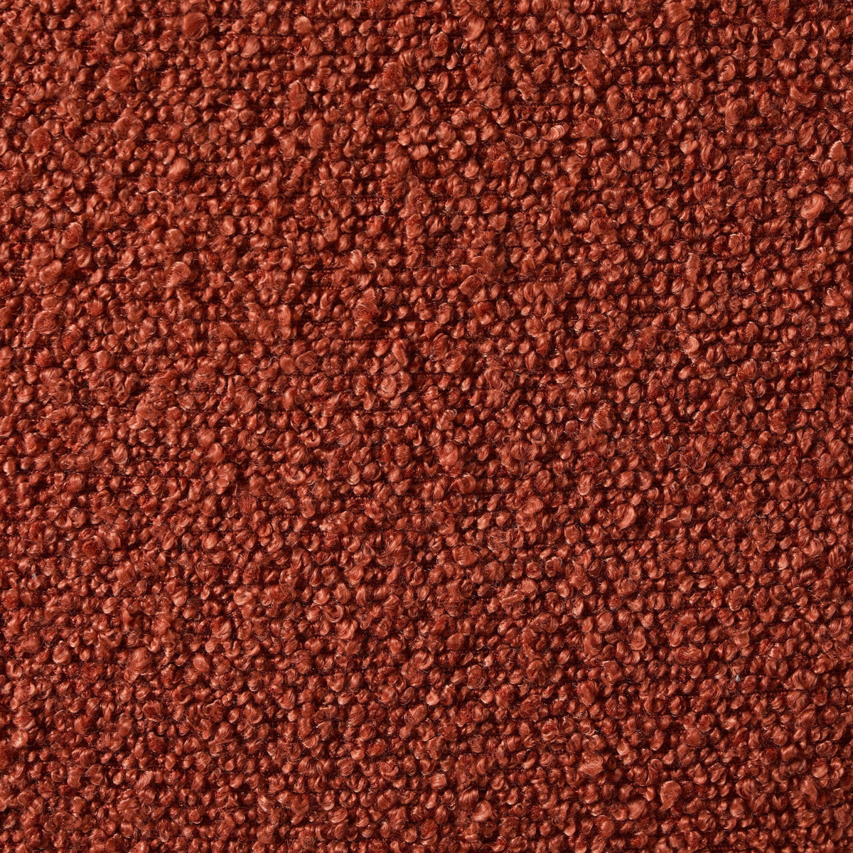 Boucle Sofa Cushion Cover - Rust - DUSK