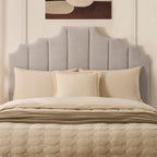 Bronte Ottoman Storage Bed - Chenille Light Grey - DUSK