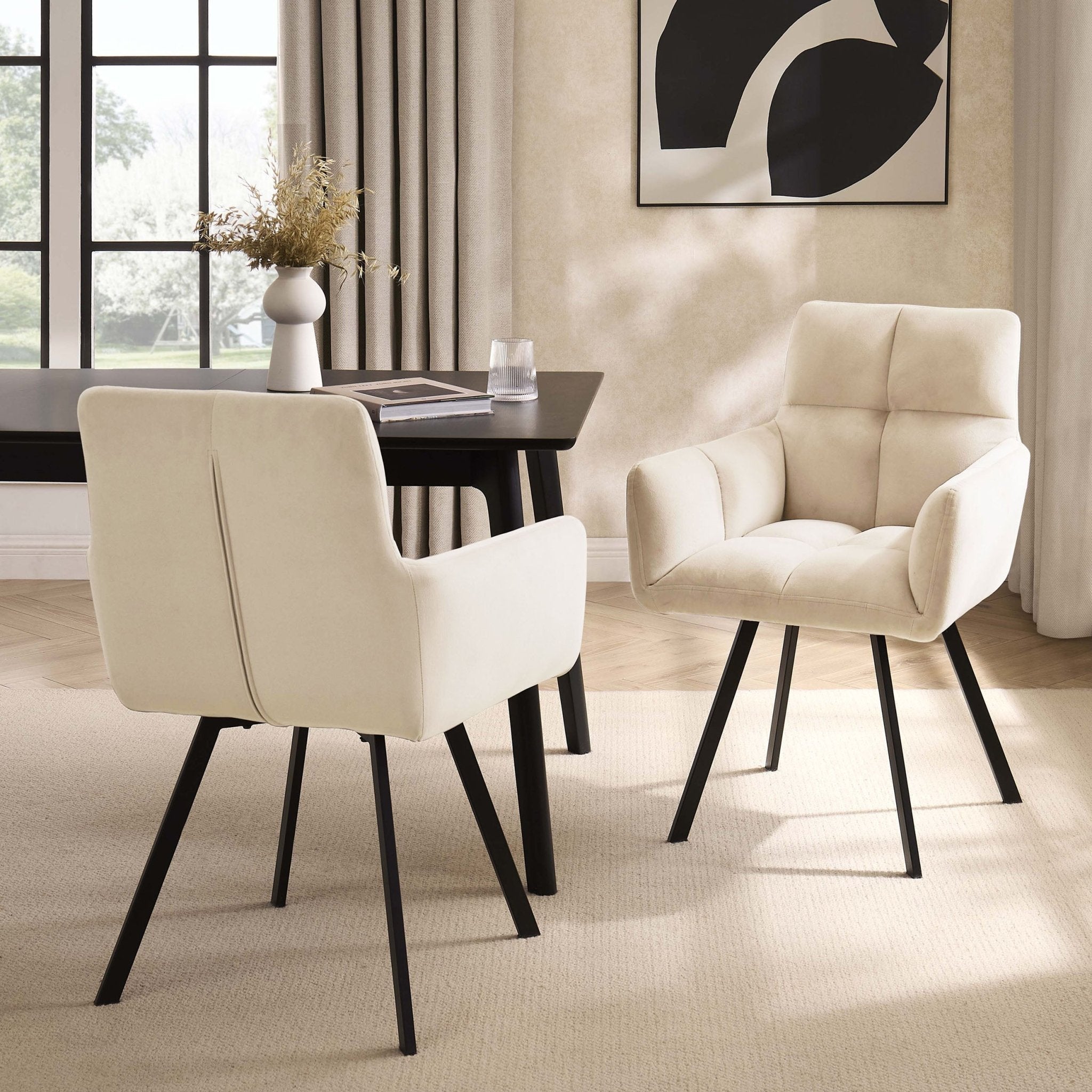 Brooke Dining Chair - Ecru - DUSK