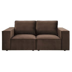 Brooklyn 2 Seater Sofa - Cappuccino - DUSK