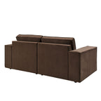 Brooklyn 2 Seater Sofa - Cappuccino - DUSK