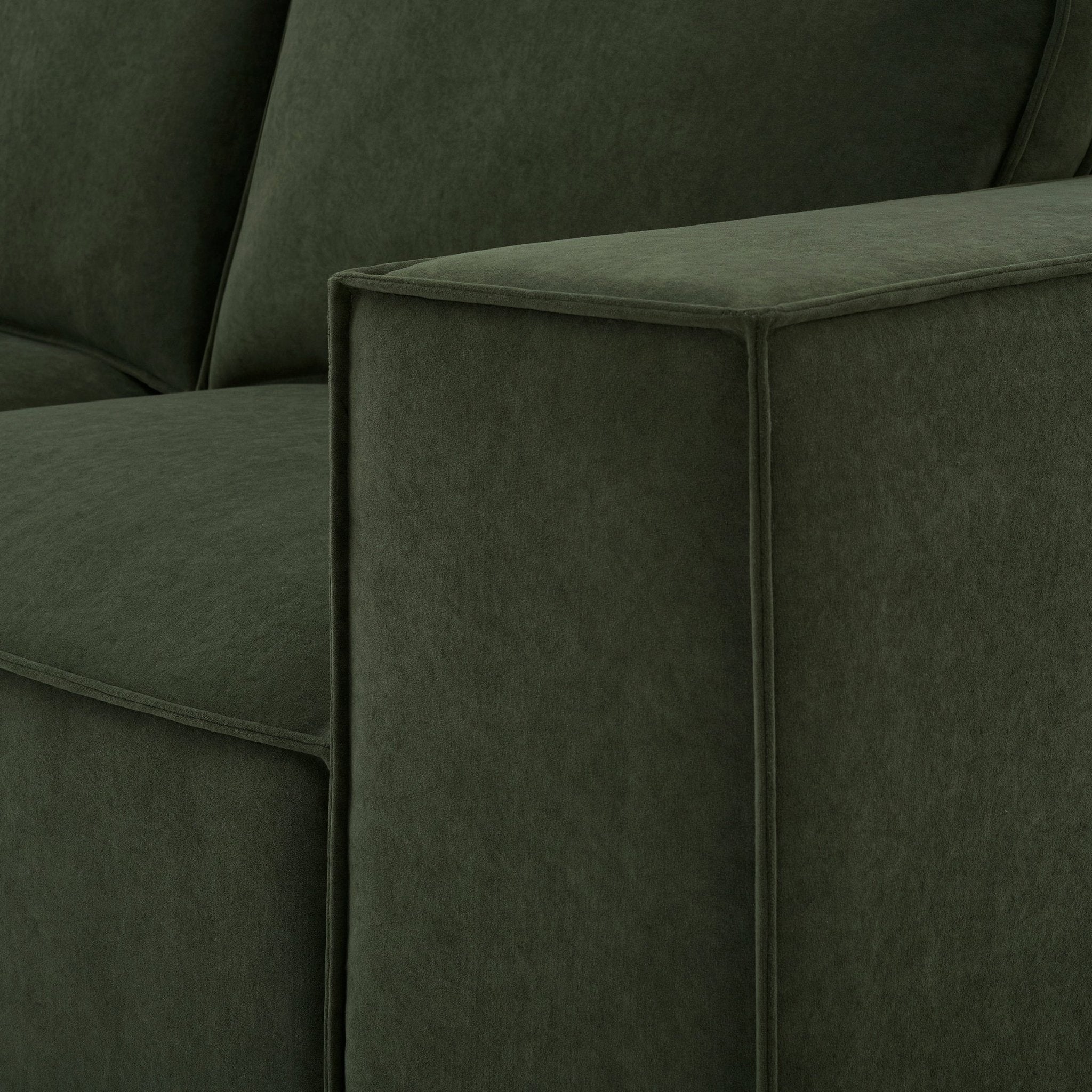 Brooklyn 3 Seater - Dark Olive - DUSK