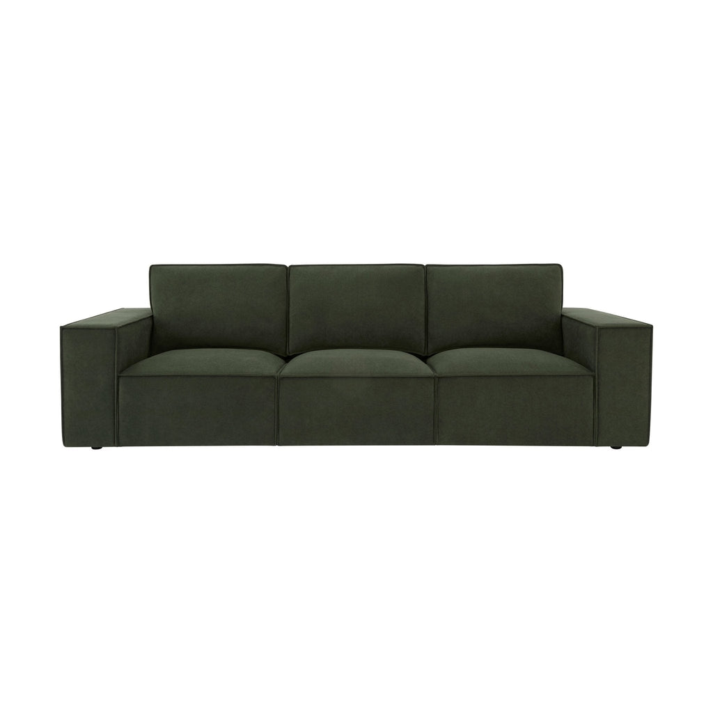 Brooklyn 3 Seater - Dark Olive - DUSK