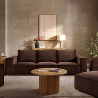 Brooklyn 3 Seater Sofa - Cappuccino - DUSK