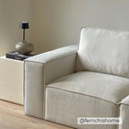 Brooklyn Large Corner Sofa - Ivory - DUSK