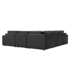 Brooklyn Large Left Hand Facing Corner Sofa - Ink - DUSK