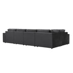 Brooklyn Large Left Hand Facing L-Shape Sofa - Ink - DUSK