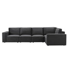 Brooklyn Large Right Hand Facing L-Shape Sofa - Ink - DUSK