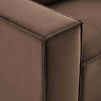 Brooklyn Loveseat - Cappuccino - DUSK