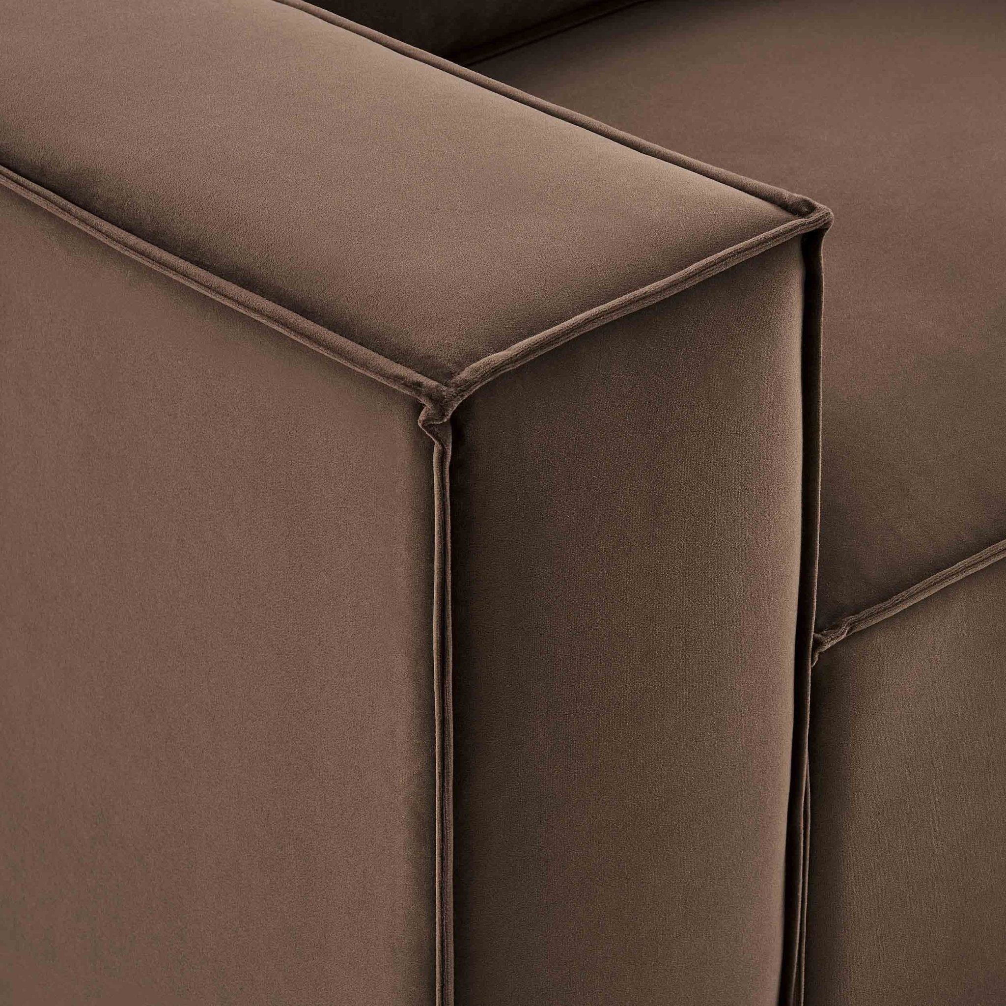 Brooklyn Loveseat - Cappuccino - DUSK