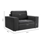 Brooklyn Loveseat - Ink - DUSK