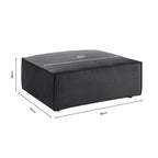 Brooklyn Pouffe - Ink - DUSK