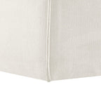 Brooklyn Pouffe - Ivory - DUSK