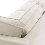 Brooklyn Slim Arm Right Hand Large L - Shape - Chenille Ivory - DUSK
