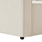 Brooklyn Slim Arm Right Hand Large L - Shape - Chenille Ivory - DUSK
