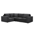 Brooklyn Small Left Hand Facing L-Shape Sofa - Ink - DUSK