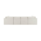 Brooklyn U-Shape Sofa - Ivory - DUSK