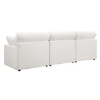 Cairo Feather 3 Seater Sofa - Vanilla - DUSK