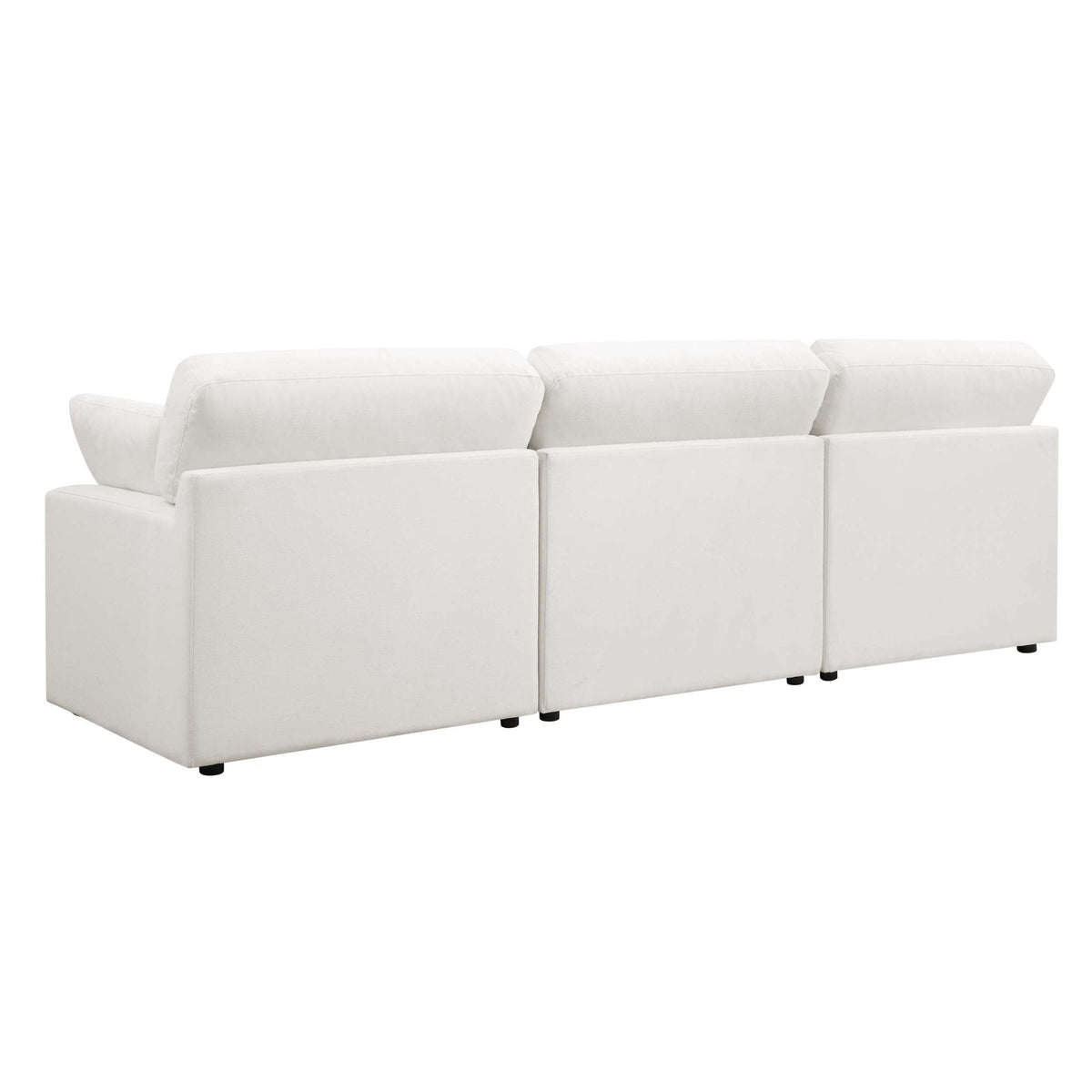 Cairo Feather 3 Seater Sofa - Vanilla - DUSK