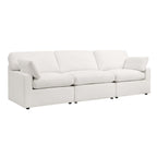Cairo Feather 3 Seater Sofa - Vanilla - DUSK