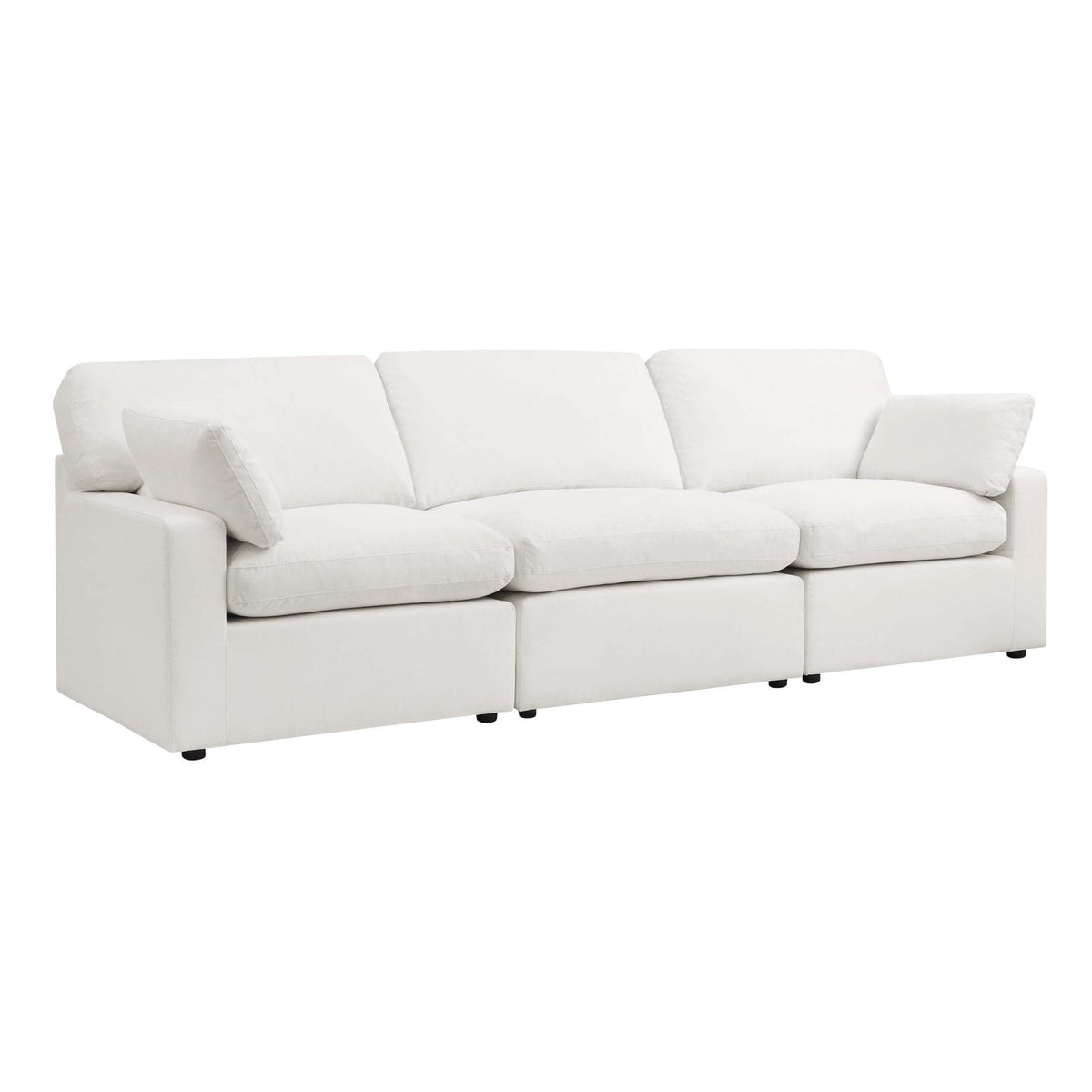 Cairo Feather 3 Seater Sofa - Vanilla - DUSK