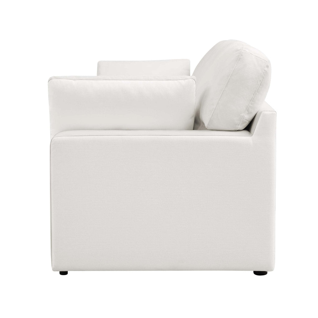 Cairo Feather 3 Seater Sofa - Vanilla - DUSK